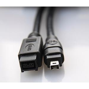 Firewire High Speed Premium DV to Firewire Cable 800 1394B 800-400 IEEE 9 Pin Male to 4 Pin Male Cable 6FT for Mac Pro, MacBook Pro, Mac Mini, iMac PC,Digital Cameras, SLR (9 Pin to 4 Pin)