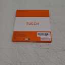 TUCCH 2-in-1 Detachable Wallet Case for iPhone 17 Pro Max (6.9") 2025, Wireless Charging | RFID Blocking 4 Card Holder | Wrist Strap | Kickstand | Magnetic | PU Leather | Protective Flip Cover | Black