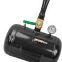 5 Gallon Air Tire Bead Seater, Heavy Duty Steel Bead Blaster, 87116 PSI Recommended Operating Pressure, with Gauge for Car, Truck, ATV, Tractor & RV Tires (Black)