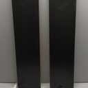 Fixwal Floating Shelves for Wall, 35" Long Heavy Duty Wall Mounted Rustic Wood Shelves for Living Room, Bedroom, Bathroom and Kitchen, for Storage, Books, Room Decor (Black, Set of 2)