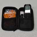 3-in-1 TENS Unit with 32 Modes, Dual Channel EMS Muscle Stimulator with 40 Intensities for Gradual Pain Relief Therapy, Rechargeable Electronic Pulse Massager with 12 Electrode Pads, EVA Case