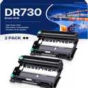 Compatible DR730 Drum Unit Replacement for Brother DR-730 DR 730 to Use with MFC-L2710DW MFC-L2750DW HL-L2395DW HL-L2370DW HL-L2350DW HL-L2390DW DCP-L2550DW Printer (2 Pack, NOT Toner)