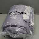 Bedsure Queen Comforter Set - Grayish Purple Bed Set, 3 Pieces Cute Floral Bedding, 1 Soft Reversible Botanical Flowers Comforter and 2 Pillow Shams