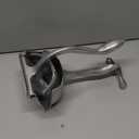 Manual Juicer, Hand Press Lemon Squeezer & Citrus Press - Upgrade Aluminum Alloy Fresh Fruit Juice Extractor, Ergonomic Grip Heavy Duty Manual Juicer, Effortless & Easy to Clean Kitchen Tool (Silver)