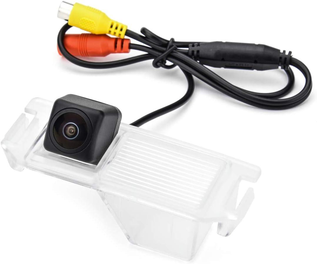 Fisheye Lens Car Rear View Camera for Hyundai Elantra Touring/Hyundai i30 /Coupe S3/Tuscani/Tiburon Hyundai Genesis & Waterproof and Shockproof Reversing Backup Camera (Fisheye Lens)