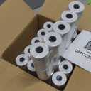 PM Company Thermal Paper Receipt Rolls  BPA-Free Receipt Paper for Credit Card Machines  Fits All Standard Terminals (Size: 2 1/4" x 50 ft) (Pack of 100)