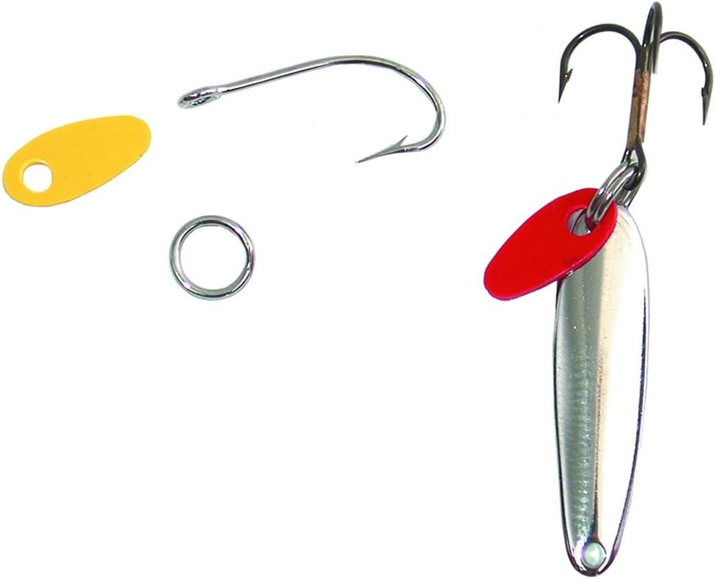 Swedish Pimple Jigging Lure (1/10 oz, Nickel)