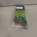 2 x I'D RATHER BE CHASING Funny Mens Socks, Golf & Pickleball Gifts for Men, Golfers Unique Crew Sock, Golfing Gift Accessories (Green)