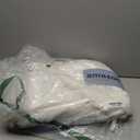 Cat Hammock with Industrial-Grade Suction Cups - Solid Pine Wood Seat, Soft Cushion - 42 lb Capacity (Medium, Brown/White)