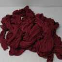8 Pack Burgundy Cheesecloth Table Runners 20x120 Inch Gauze Table Runner 10FT Easter Cheese Cloth Table Runner Rustic Sheer Runner for Wedding Baby Shower Birthday Party Table Decor