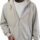 Men's Full zip Hoodie Cotton Long Sleeve Casual Sweatshirt Pullover Sweatshirts Heavyweight Athletic Hoodies (XL)