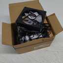 6 Pack RGB Fans, Infinity Mirror, Cable Connector 3 Pin 5V Addressable RGB Fans with Controller (Not Daisy Chain), PWM PC Fan 1800 RPM, 52.4 CFM, Infinity Series