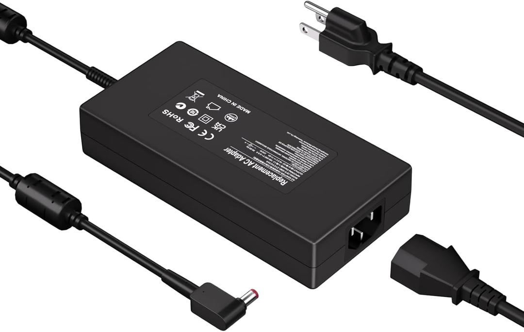 19.5V 11.8A 230W Laptop Charger for Acer Nitro 5 16 17 14 Predator Helios 300 PH315-53 54 55 AN16-51 AN17-71 Predator Triton 300 500 Aspire 7 A715-41G A715-42G Laptop Power Supply Adapter-5.5 * 1.7MM