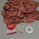 Dusty Pink Balloons, 113Pcs 18/12/10/5 In Vintage Retro Blush Pink Helium Latex Balloon Garland Kit, Different Size Matte Dusty Rose Party Balloons for Boho Birthday Baby Shower Wedding Decorations