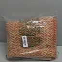 Lahome Boho Bathroom Runner, 2x6 Fall Rug Runners for Hallways Lightweight Laundry Room Rugs Washable Runner Rug with Tassels, Farmhouse Carpet Non Shedding Throw Rugs for Entryway Bedroom (Rust/Multi)