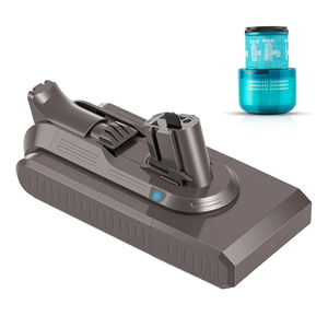 V11 Replacement Battery Compatible with Dyson V11 V15 SV15 Button Click in Installation Style Battery V11 SV15 SV16 SV22 970425-01 Vacuum Cleaner 25.2V 5000mAh (Not Fit for Fixing Styles with Screws)
