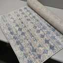 Loloi II Kamala Collection KAM-04 Sky/ Dove 2'-3" x 3'-10" Accent Rug