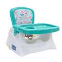 Peppa Pig Booster Seat with Tray, Toddler Dining Chair for Kitchen Table with Adjustable Tray, Cup Holder & Safety Straps, Portable, Easy to Clean, Fits Most Chairs