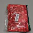 Idepet Pet Dog Cat Coat with Leash Anchor Color Patchwork Padded Puppy Vest Jacket Teddy Chihuahua Costumes Pug Cloth (X-Large,Red-Snowflake)