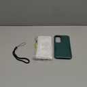 RMOCR Case for Samsung Galaxy S25 Plus, Full Body Heavy Duty Rugged Shockproof Protective Phone Cover with Lanyard Strap, Tempered Glass Screen Protector and Camera Lens Cover, Dark Green