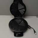 Mueller Heart 5 Waffle Maker, Norwegian Waffle Iron, Adjustable Browning Control & Nonstick, Cool Touch Handle, Easy to Clean, Small Kitchen Appliances