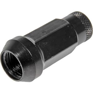 Dorman 713-685A Black Open End Knurled Wheel Nuts Compatible with Select Models, 20 Pack