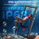 2025 New for Samsung Galaxy S24 Ultra Case Waterproof, [Built-in Camera & Screen Protector][Military Grade Shockproof][IP68 Underwater][Dustproof][Dropproof] Full Body Phone Case for S24 Ultra 6.8"