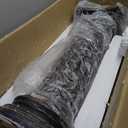 OUTOUR 39" H Black Corinthian Column Pillar Statue Column Sculptures