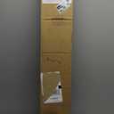 LOTUS & WINDOWARE Cordless Faux Wood Blinds, 39" Wide x 48" Long, Smooth, Snow White, 2 Inch Horizontal Blinds  for Living Room, Bedroom, Interior Door Windows