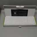 seenda Bluetooth Keyboard and Mouse Combo for Mac, SKM64-2 Rechargeable Slim Wireless Keyboard Mouse Compact, 3 Multi-Device Connection, Compatible for Mac, MacBook Pro/Air, iPad, White Silver