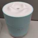 Portable Mini Cool Mist Humidifier, 500ml USB Personal Desktop Humidifier for Baby Bedroom Travel Office Home, Auto Shut-Off, 2 Mist Modes, Super Quiet, Blue