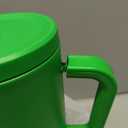 Meoky 40 oz Tumbler with Handle and Straw: Stainless Steel Insulated Tumbler with Lid and Straw - 100% Leak Proof Tumbler for Car Cup Holders - Travelers Commuters Workers, Green