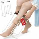 Premium Sock Aid Compression Hose for Women Men Aide Assistance Device Puller Daily Living Aids for Assist Seniors Putting Elderly Wide Stocking
