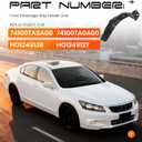 ALMULOO Fender Liner Compatible with 2008-2012 Accord