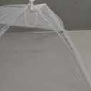 2 Pack Pop-Up Mesh Food Covers, 17 Inches Umbrella-Style Folding Mesh Food Cover Picnic Dome, Food Protector Tent Keep Out Flies, Bugs, Mosquitoes