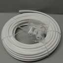 3/8 Inch O.D. tube Lenght 50Ft (15m) white RO Water Filter Tubing PE,Use with Reverse Osmosis Systems, Drinking Water Filters, Liquid Dispensers,Coffee Machine,Ice Maker.