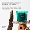 Electric Pear Fig Scented Candle, 8.3oz Natural Soy Wax, Holiday Scented Candles for Home, 45 Hours Clean Burn,Non Toxic, Gift-Ready for Hosts & Gatherings | Elegant Home Decor (Green)