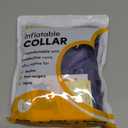 BENCMATE Inflatable Dog Cone Collar Alternative, Soft Dog Cone for Small Medium Large Dogs and Cats, Neck Recovery ECollar Donut Collar After Surgery (Large, Navy Blue)