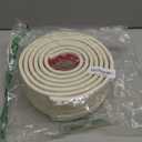 COUKIU Flexible Baseboard Molding Trim, Peel and Stick Rubber Wall Base Moulding Trim, 4 Inch x 10 Feet Self-Adhesive Vinyl Cove Base (Creamy White)