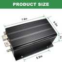 1205-117 36V 500A Golf Carts Controller Compatible with EZGO Club Car Curtis Motor Controller Replace 1204-009 1204-032 Accelerator Matching ITS