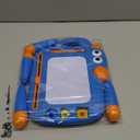 Magnetic Drawing Board for Toddler Boys, Toys for 1 2 3 Year Old Boy, Mess Free Doodle Board Pad, Kids Magna Writing Board, Educational Toys for Toddlers 1-3, Etch Sketch Christmas Birthday Gifts (Blue)