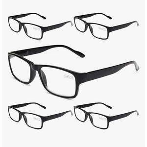 Gaoye Professional Reading Glasses for All Day - Computer Readers with Blue Light Protection - Value Pack