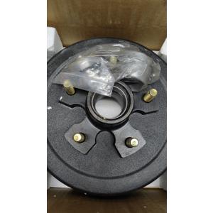 New 10" X 2-1/4" Trailer Brake Drum Kits 5 on 5" Bolt Pattern 1/2" Studs for Utility Boat Trailer 3500lbs Axle