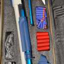 Tovol Zerky Soft Foam Blaster Toy Dart Gun Spring- Air Pump Shotgun Play Set Shell Ejecting with Scope and Bullets for Teens Youth