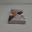 Black Bamboo Bathroom Drawer Organizer, Wooden Kitchen Utensil Holder Set of 5, Stackable Junk Drawer Organizer Tray, Multi-Use Storage Bins Boxs Dividers for Home, Office, Clothing, Makeup, Jewelry