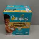 Pampers Swaddlers Diapers, Size 0 (up to 10 lbs), 140 Count, Absorbent, Keeps Baby Dry and Comfortable, Skin Safe Disposable Baby Diaper (Newborn)