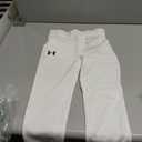 Under Armour Kids Baseball Pants (Little Kids/Big Kids) (White, S)