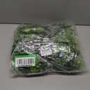 Lnoicy Artificial Greenery Plants Outdoor UV Resistant Fake Plants Boxwood Shrubs Grass,20 Bundles for Farmhouse Home Garden Office Patio Backyard Wedding and Indoor Outdoor Decoration