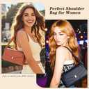 YIKOEE Womens Shoulder Bags Small Y2K Mini Purse with Vegan Leather