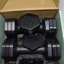 Dumbbell Hand Weights for Exercise and Muscle Toning, 2lbs